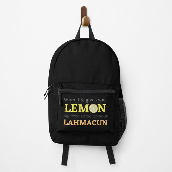 Item preview, When life gives you lemon squeeze some on your lahmacun designed and sold by MJ-Design90.