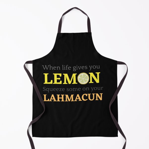 Item preview, When life gives you lemon squeeze some on your lahmacun designed and sold by MJ-Design90.