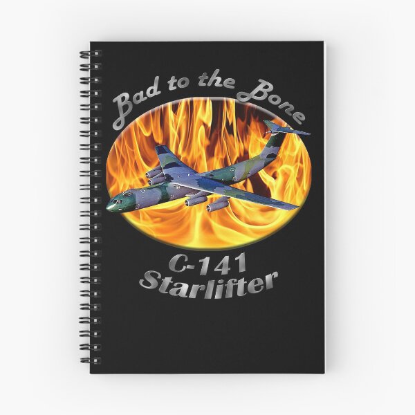 Item preview, C-141 Starlifter Bad To The Bone designed and sold by hotcarshirts.
