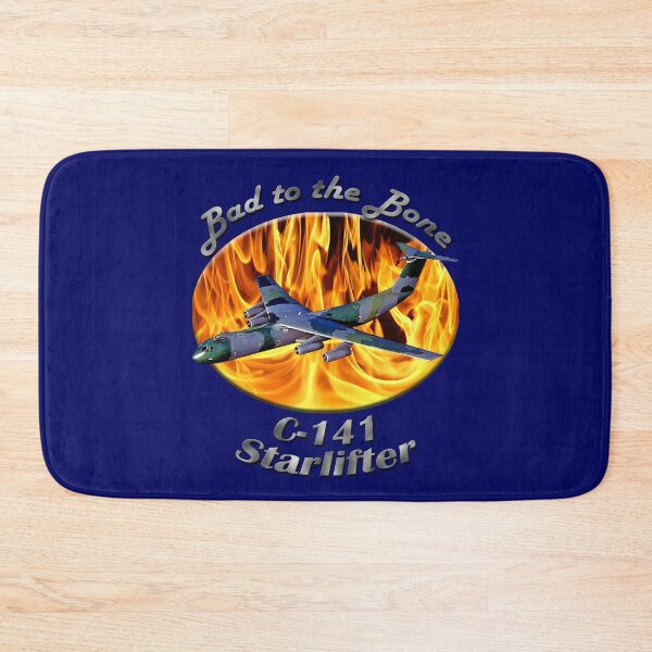 Item preview, C-141 Starlifter Bad To The Bone designed and sold by hotcarshirts.
