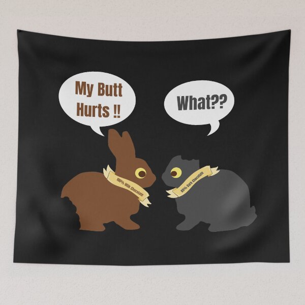 Item preview, Funny Bunny Pun  designed and sold by loveoceanair.
