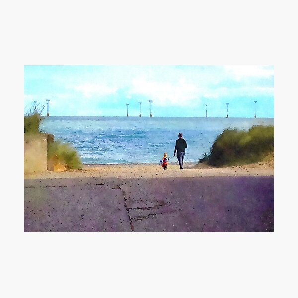 Coastal View At Cromer Photographic Print