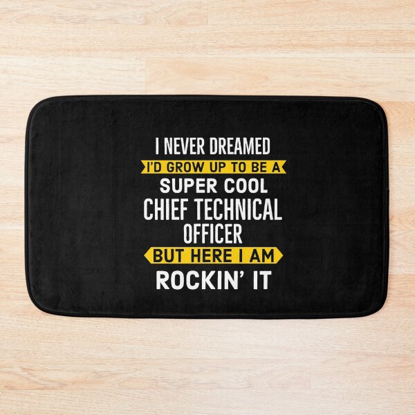 Item preview, Super Cool Chief Technical Officer designed and sold by AwesomeWorld1.