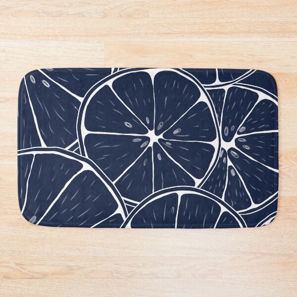 Item preview, Abstract blue oranges  designed and sold by mihidunii.