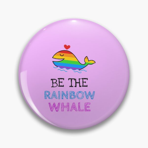 Item preview, Be The Rainbow Whale designed and sold by SportyDogShop.