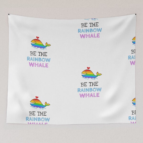 Item preview, Be The Rainbow Whale designed and sold by SportyDogShop.