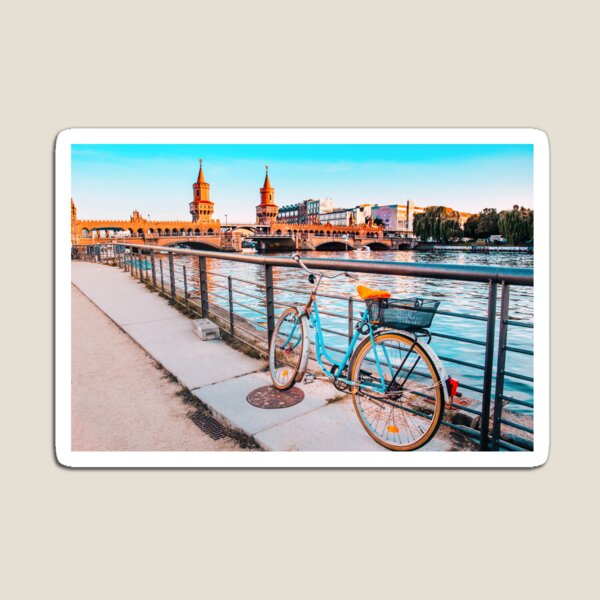 Postcards from Berlin #7 (Oberbaumbrücke) Magnet