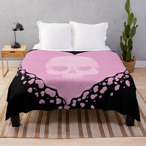 Item preview, Cute heart skull designed and sold by ZethTheReaper19.