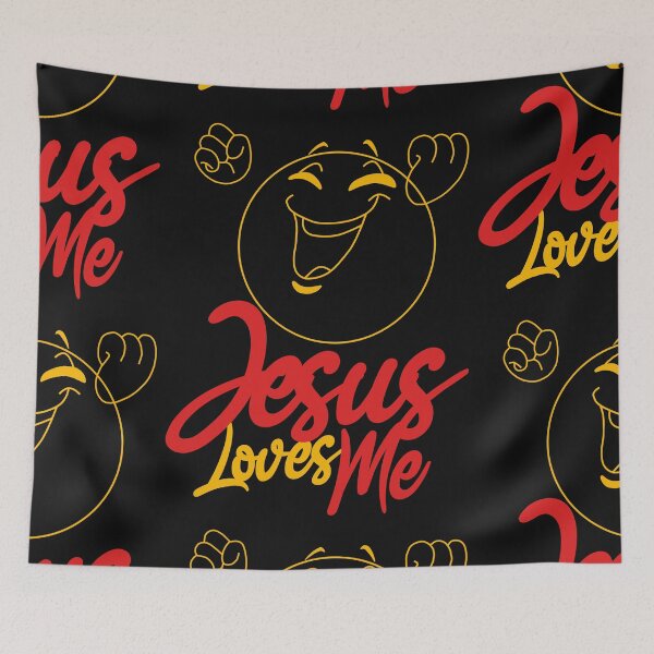 Item preview, Jesus Loves Me designed and sold by BasseTown-Art.