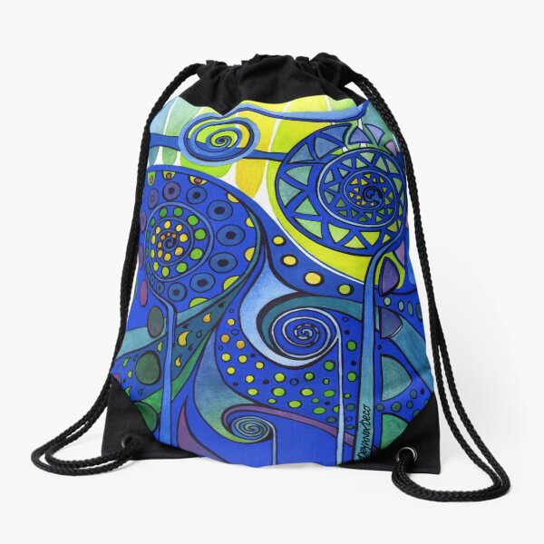 AURORA BOREALIS Drawstring Bag