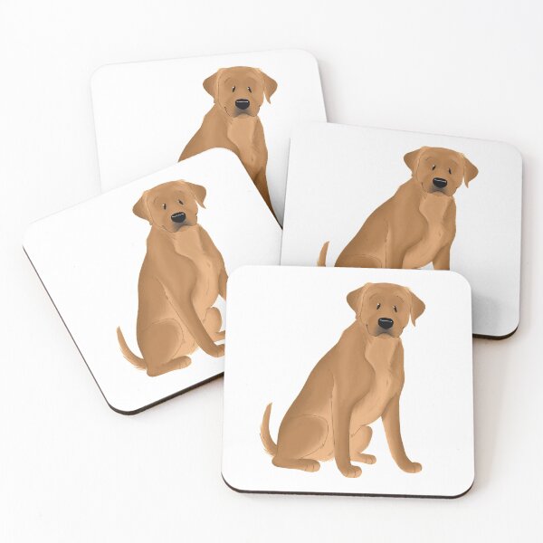 Item preview, Red Fox Labrador Retriever  designed and sold by scribblesnsnuff.