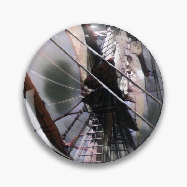 Item preview, Spooky ship, color and digitally processed photo of a ship's mast designed and sold by Pelikancrazy.