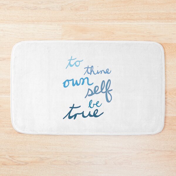 Item preview, To Thine Own Self Shakespeare print designed and sold by MixnMatch.