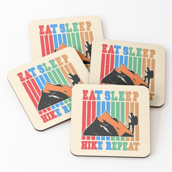 Item preview, Eat Sleep Hike Repeat designed and sold by designdroplet.