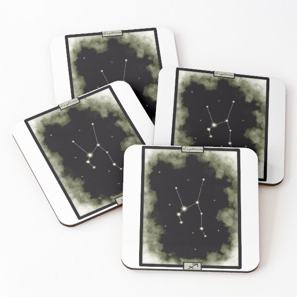 Item preview, Sagittarius Zodiac Constellation Tarot Card Style    designed and sold by Stickyourselfon.