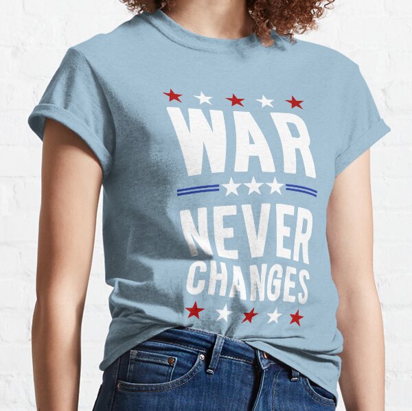 Fallout 2 T Shirts Redbubble - fallout 4 vault 111 war never changes roblox