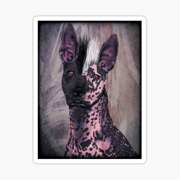 Item preview, Xoloitzcuintli (perro sin pelo mexicano) designed and sold by Tara Jillian .