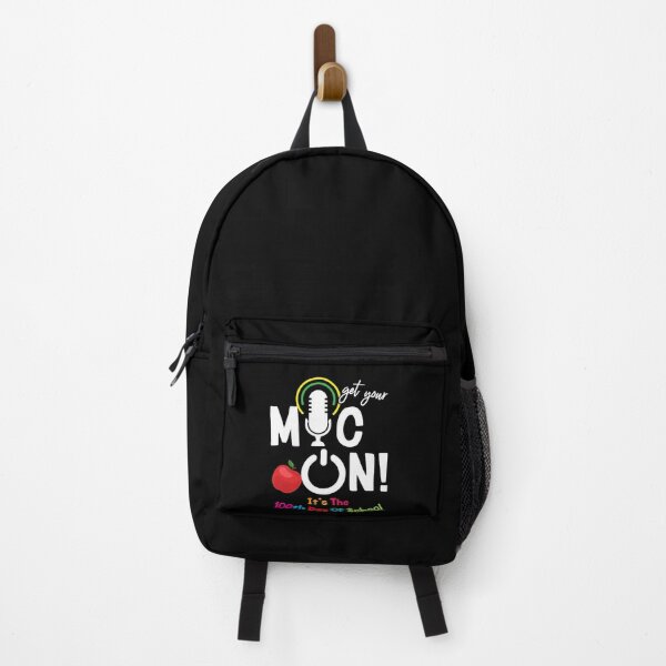 Item preview, Get Your Mic On It's The 100th Day of School - 100 Days designed and sold by Dressed For Duty.