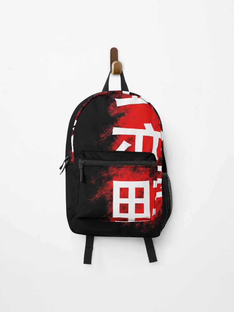 japanese red backpack