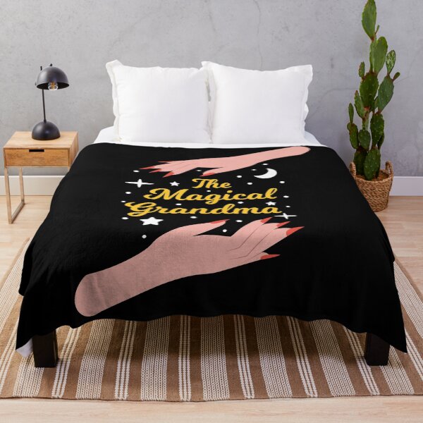 The Magical Grandma - Perfect Gift for The Best Grandma in the World Throw Blanket