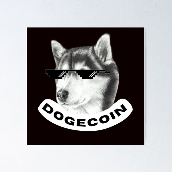 Artikel-Vorschau von DOGECOIN - HUSKYCOIN, designt und verkauft von plantystyle.