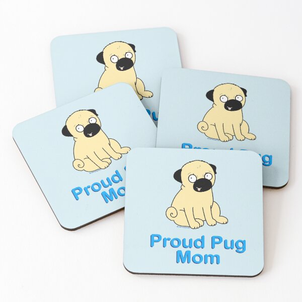 Item preview, Proud Pug Mom designed and sold by HumphreythePug.