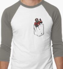Ant Man in Pocket Men's Baseball ¾ T-Shirt