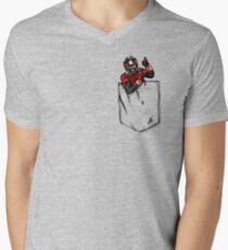 Ant Man in Pocket Men's V-Neck T-Shirt