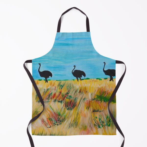 Item preview, Three Ostriches in Long Grass designed and sold by JTYCreative.