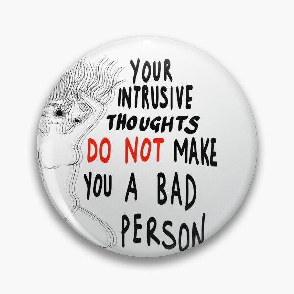 Item preview, Intrusive thoughts 3 designed and sold by XANZIR SHOP.