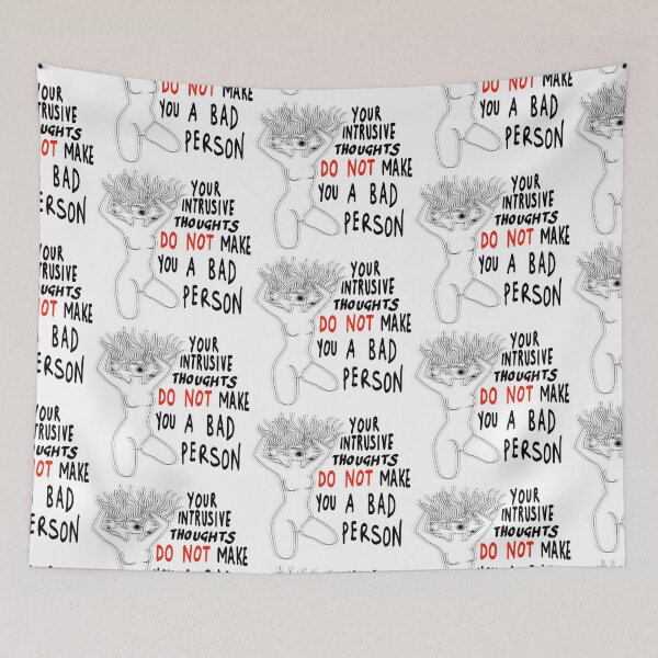 Item preview, Intrusive thoughts 3 designed and sold by XANZIR SHOP.