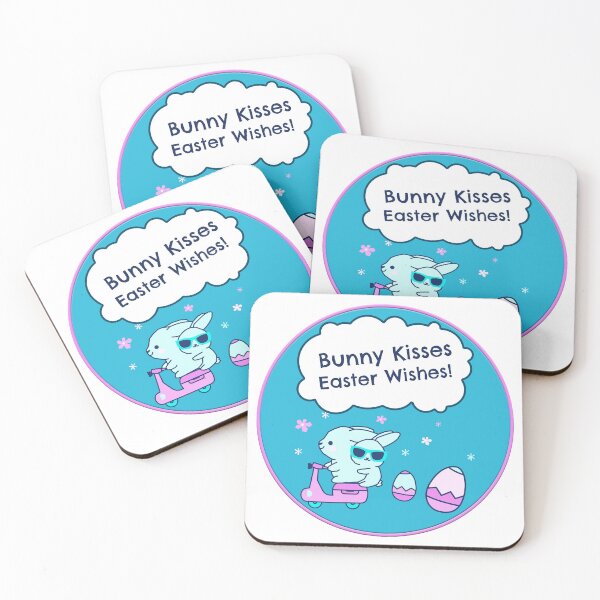 Item preview, Bunny Kisses and Easter Wishes designed and sold by MoonsmileProd.