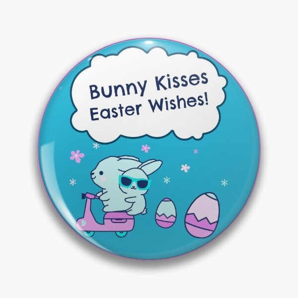 Item preview, Bunny Kisses and Easter Wishes designed and sold by MoonsmileProd.