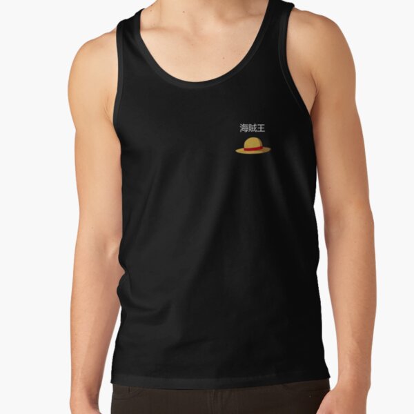 Straw Hat Graffic |One Piece Tank Top