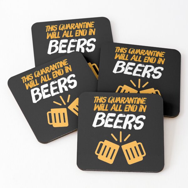 Item preview, This quarantine will all end in BEERS designed and sold by Sarahs Adventures  .