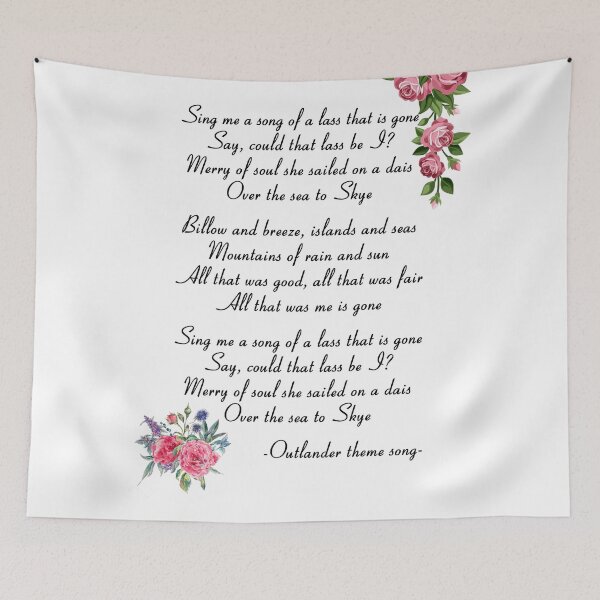 Item preview, Outlander Theme Song designed and sold by Fanzeer.