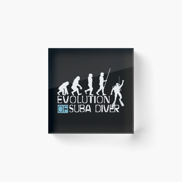 Item preview, Evolution Of Scuba Diver designed and sold by SmartStyle.