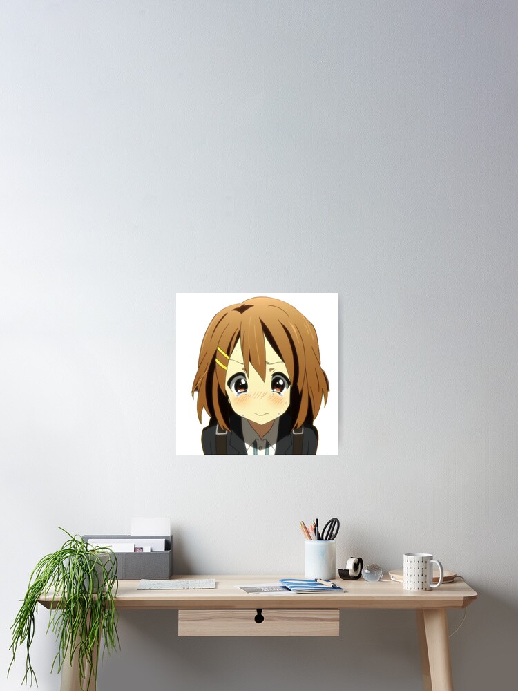 Japanese Anime K-ON Yui's 3 Pieces Sticker Set Manga 