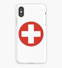 Roundel of the Swiss Air Force iPhone Case