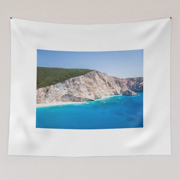 Item preview, Lefkada, Greece, Turquoise Ocean Views designed and sold by newburyboutique.