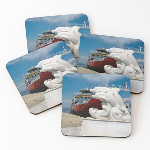 Item preview, The Thassos Island ferry.With new statue. designed and sold by ronsaunders47.