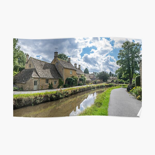 Lower Slaughter, Cotswolds, England Poster