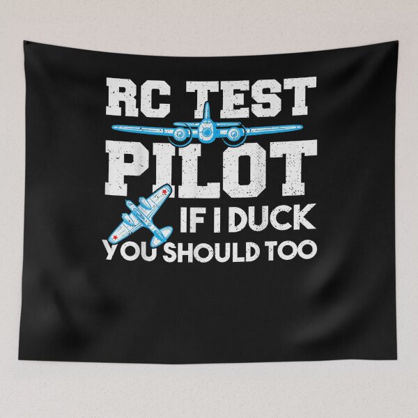 Item preview, Pilot Rc Test Pilot If I Duck You Should Too Rc Plane designed and sold by aguilaro.