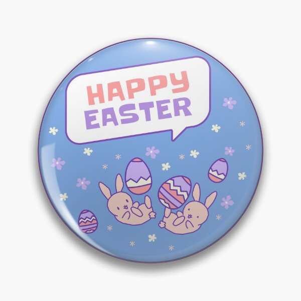 Item preview, Happy Easter - Easter Wishes, Bunny Rabbits, Easter Eggs designed and sold by MoonsmileProd.
