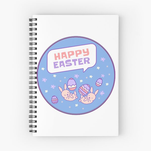 Item preview, Happy Easter - Easter Wishes, Bunny Rabbits, Easter Eggs designed and sold by MoonsmileProd.