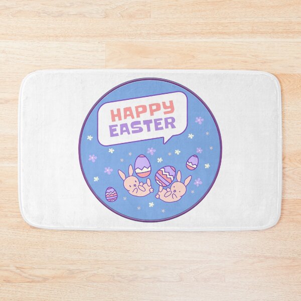 Item preview, Happy Easter - Easter Wishes, Bunny Rabbits, Easter Eggs designed and sold by MoonsmileProd.
