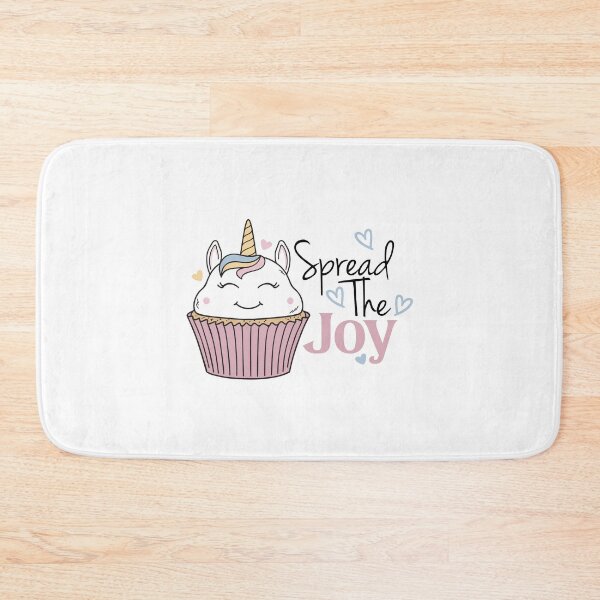 Item preview, Spread the Joy - Rainbow Unicorn Cupcake designed and sold by DesignLabMedia.