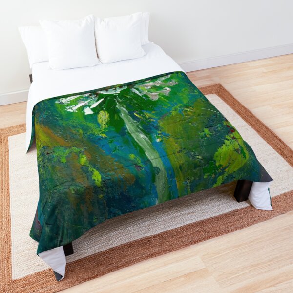 "I Really Suck at Wishing" Dandelion Puff Comforter