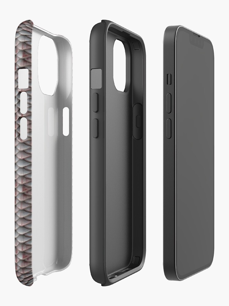 Alternate view of Dark Pink Armor iPhone Case