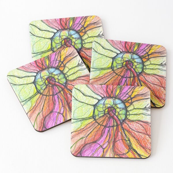 Item preview, Neuroart, Abstract colorful concentration designed and sold by VikitaSolomakha.
